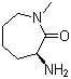 (S)-3-amino-1-methyl-azepan-2-one Structure,209983-96-0Structure