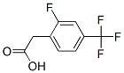 2-Fluoro-4-trifluoromethyphenylacetic acid Structure,209991-64-0Structure
