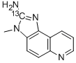 2-氨基-3-甲基-3H-咪唑并[4,5-f]喹啉-2-13C结构式_210049-11-9结构式