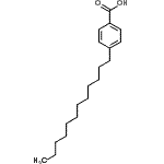 4-正十二烷基苯甲酸结构式_21021-55-6结构式