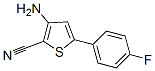 3-氨基-2-氰基-5-(4-氟苯基)噻吩结构式_210356-63-1结构式