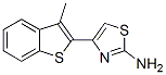 4-(3-Methyl-1-benzothien-2-yl)-1,3-thiazol-2-amine Structure,21036-85-1Structure