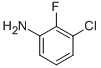 3-氯-2-氟苯胺结构式_2106-04-9结构式