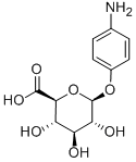 4-氨基苯基 β-d-葡萄糖苷酸结构式_21080-66-0结构式