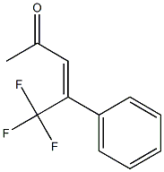 (Z)-5,5,5-三氟甲基-4-苯基-3-烯-2-酮结构式_210838-94-1结构式