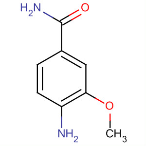 4-氨基-3-甲氧基苯甲酰胺结构式_211374-82-2结构式