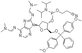 8-氨基-2-脱氧腺苷酸3-CE 亚磷酰胺结构式_211676-21-0结构式