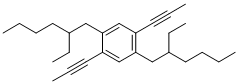 1,4-二(2-乙基己基)-2,5-二-1-丙炔苯结构式_211809-67-5结构式
