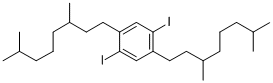 1,4-二(3,7-二甲基辛基)-2,5-二碘苯结构式_211809-84-6结构式