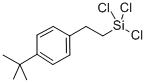 对(叔丁基)苯基乙基三氯硅烷结构式_211925-40-5结构式