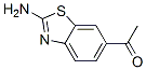 1-(2-氨基苯并[d]噻唑-6-基)乙酮结构式_21222-61-7结构式