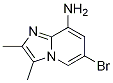 6-溴-2,3-二甲基-咪唑并[1,2-a]吡啶-8-胺结构式_212268-15-0结构式
