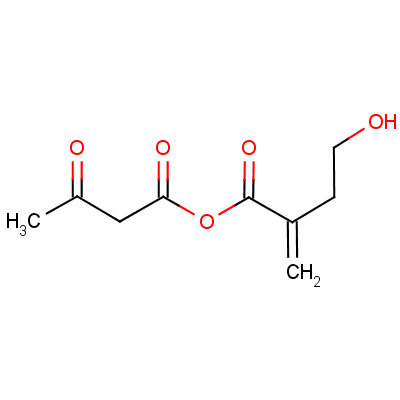 2-丙烯酰基氧基乙基乙酰乙酸酯结构式_21282-96-2结构式