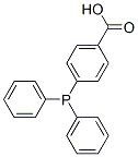 4-(Diphenylphosphino)benzoic acid Structure,2129-31-9Structure
