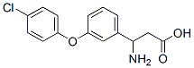 3-氨基-3-[3-(4-氯苯氧基)-苯基]-丙酸结构式_213192-54-2结构式