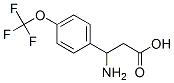 3-氨基-3-(4-三氟甲氧基苯基)-丙酸结构式_213192-56-4结构式