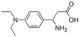3-氨基-3-(4-二乙基氨基苯基)-丙酸结构式_213192-59-7结构式