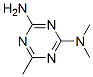 2-氨基-4-二甲氨基-6-甲基-1,3,5-三嗪结构式_21320-31-0结构式