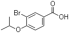 3-Bromo-4-isopropoxybenzoic acid Structure,213598-20-0Structure