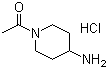 1-(4-氨基-1-哌啶)-乙酮盐酸盐结构式_214147-48-5结构式