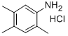 2,4,5-Trimethylaniline hydrochloride Structure,21436-97-5Structure