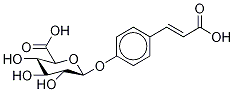 p-羟基肉桂酸4-O-beta-D-葡糖苷酸结构式_214689-30-2结构式