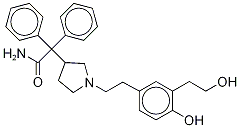 1-[2-[4-Hydroxy-3-(2-hydroxyethyl)phenyl]ethyl]-|á,|á-diphenyl- Structure,215032-24-9Structure