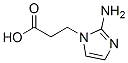 2-氨基-1H-咪唑-1-丙酸结构式_215229-20-2结构式
