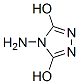 4-氨基-(4H)-1,2,4-噻唑-3,5-二醇结构式_21531-96-4结构式