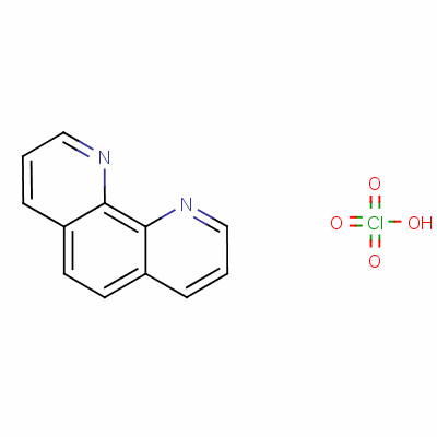 1,10-菲咯啉高氯酸盐结构式_21532-74-1结构式