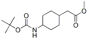 4-N-boc-cyclohexyacetic acid methyl ester Structure,215789-45-0Structure