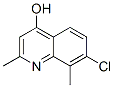 7-氯-4-羟基-2,8-二甲基喹啉结构式_21629-48-1结构式