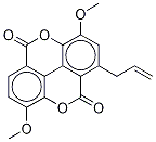 1-Allyl-catellagic Acid Diethyl Ether结构式_216374-59-3结构式