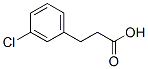3-(3-Chlorophenyl)propanoic acid Structure,21640-48-2Structure