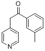 2-吡啶-4-基-1-间甲苯乙酮结构式_216529-53-2结构式