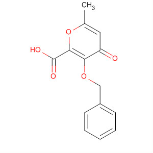 3-(苄氧基)-6-甲基-4-氧代-4H-吡喃-2-羧酸结构式_216581-47-4结构式