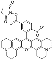 6-Carboxy-X-rhodamine N-succinimidyl ester Structure,216699-36-4Structure