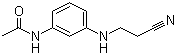 3-(N-Cyanoethyl)aminoacetanilide Structure,21678-63-7Structure