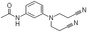 N-(3-(Bis(2-cyanoethyl)amino)phenyl)acetamide Structure,21678-64-8Structure