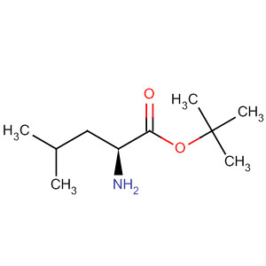 L-亮氨酸叔丁酯盐酸盐结构式_21691-53-2结构式