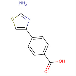 4-(2-氨基-4-噻唑)苯甲酸结构式_216959-94-3结构式