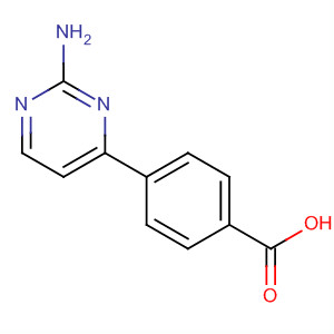 4-(2-氨基-4-嘧啶)苯甲酸结构式_216959-98-7结构式