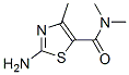 2-氨基-4-甲基噻唑-5-羧酸二甲胺结构式_21709-40-0结构式