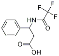 3-苯基-3-(2,2,2-三氟乙酰氨基)丙酸结构式_21735-63-7结构式