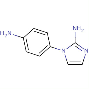 1-(4-氨基苯基)-1H-咪唑-2-胺结构式_218301-92-9结构式