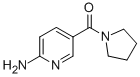 (6-氨基吡啶-3-基)(吡咯烷-1-基)甲酮结构式_218631-50-6结构式