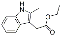 2-甲基-3-吲哚乙酸乙酯结构式_21909-49-9结构式
