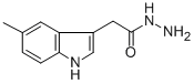 (5-Methyl-1h-indol-3-yl)-acetic acid hydrazide Structure,21909-52-4Structure