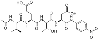 Ac–Ile-Glu-Thr-Asp-7-amino-4-methylcoumarin Structure,219138-21-3Structure