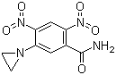5-(氮丙啶-1-基)-2,4-二硝基苯甲酰胺结构式_21919-05-1结构式